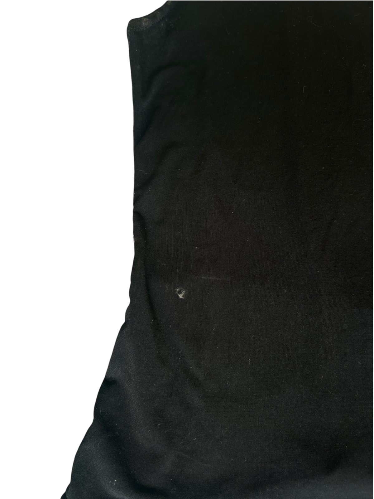 90s Velvet Burnout Floral Panel Tank Top (L)