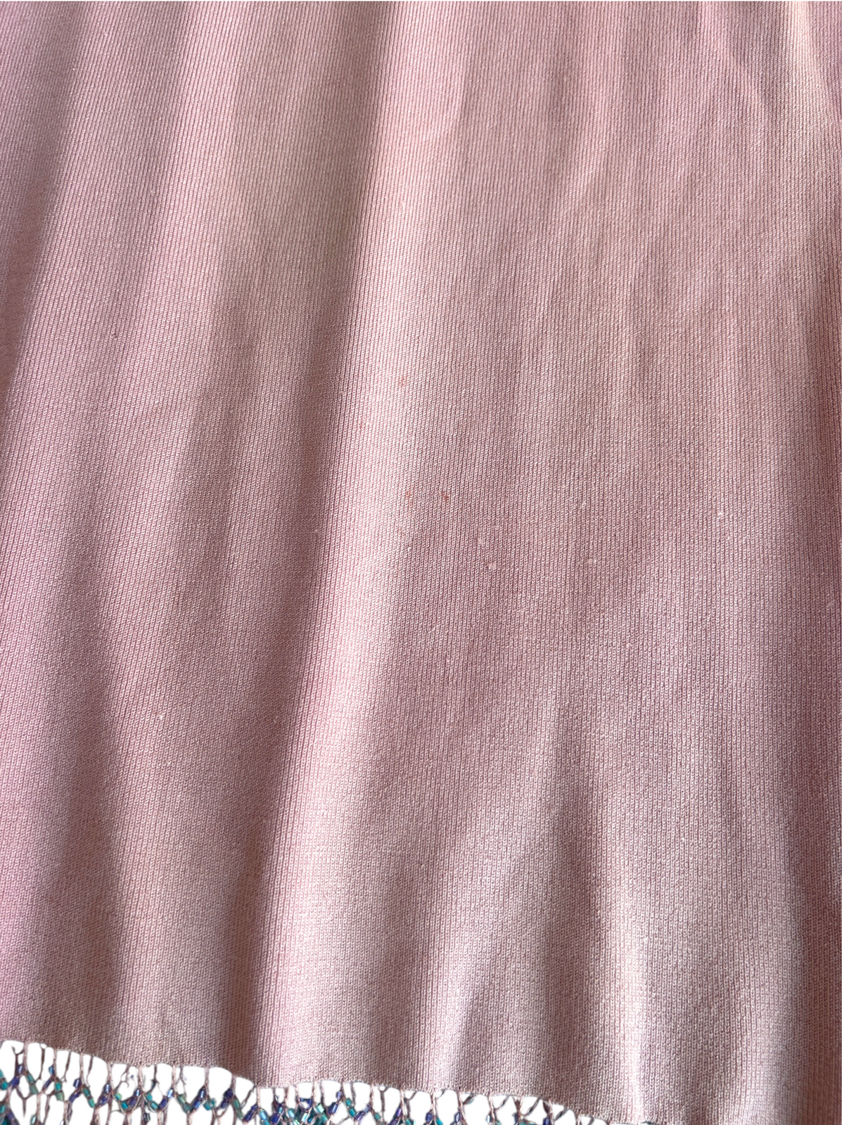 70s Camille Morgan Pink Knit Two-Piece Set -- New with Tags (M/L)