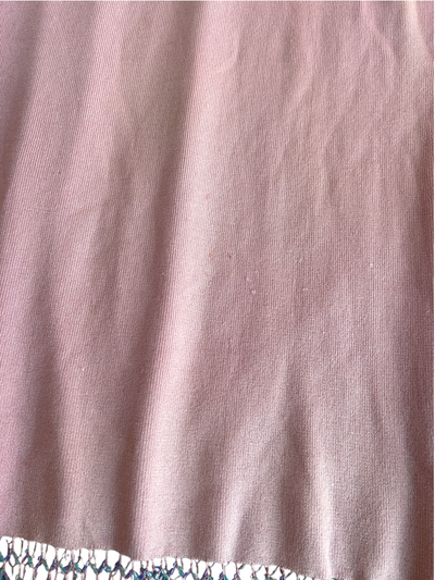 70s Camille Morgan Pink Knit Two-Piece Set -- New with Tags (M/L)