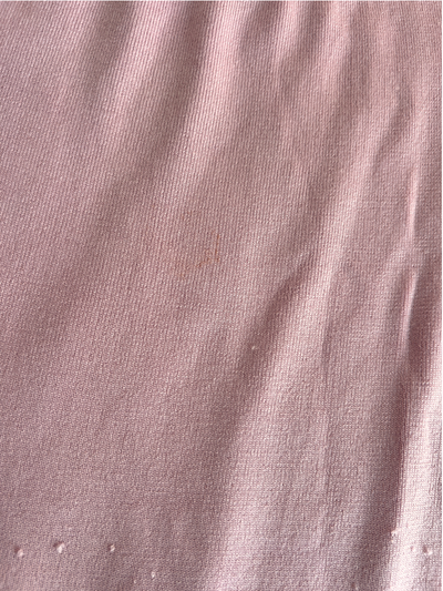 70s Camille Morgan Pink Knit Two-Piece Set -- New with Tags (M/L)