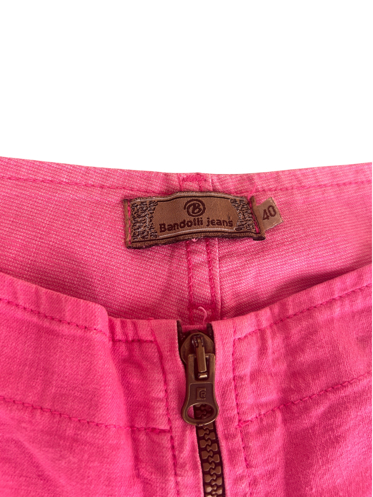 Y2k Pink Flare Leg Pants (S)