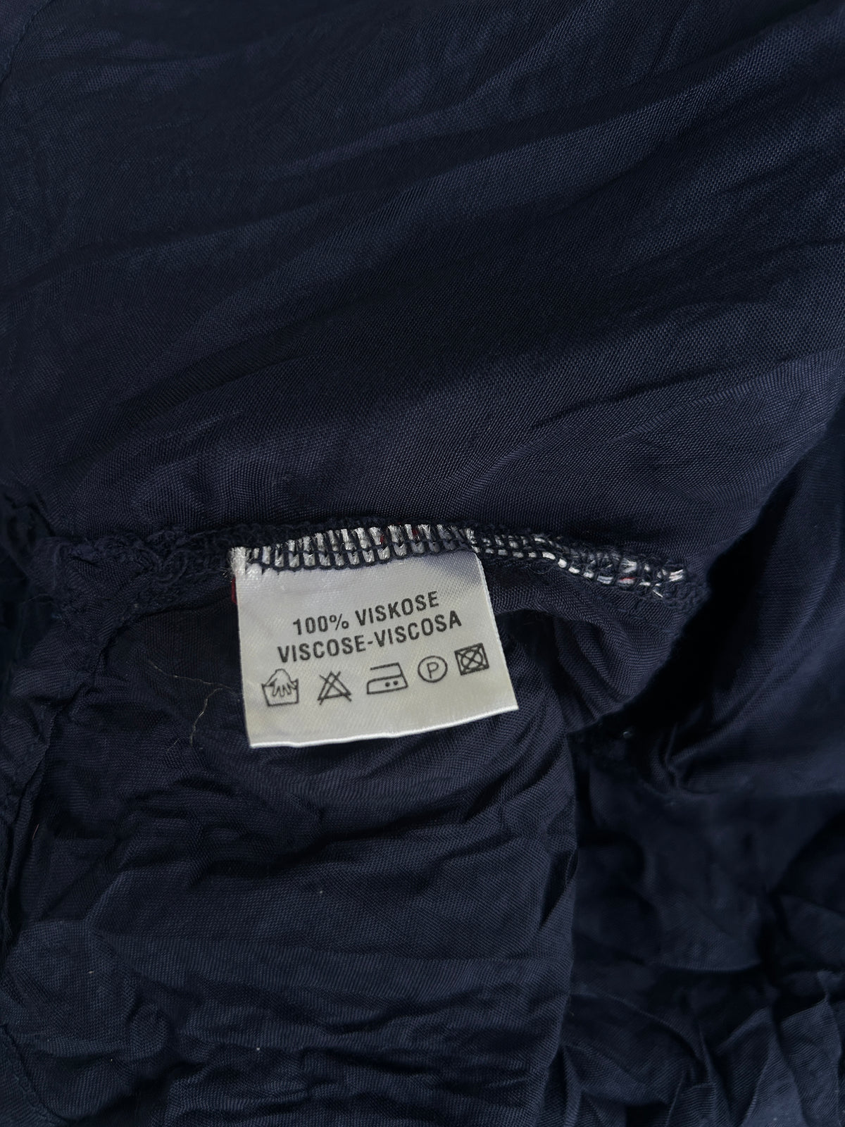 90s Navy Beaded Cami Top (M)