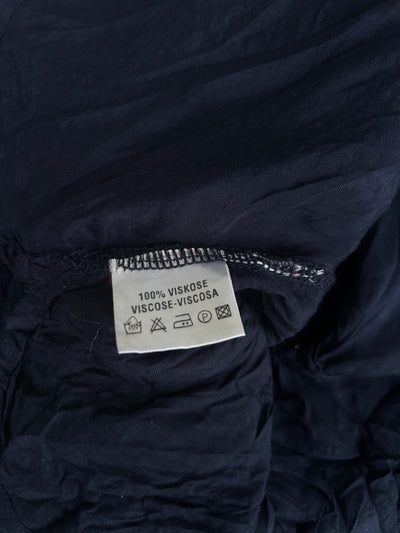 90s Navy Beaded Cami Top (M)