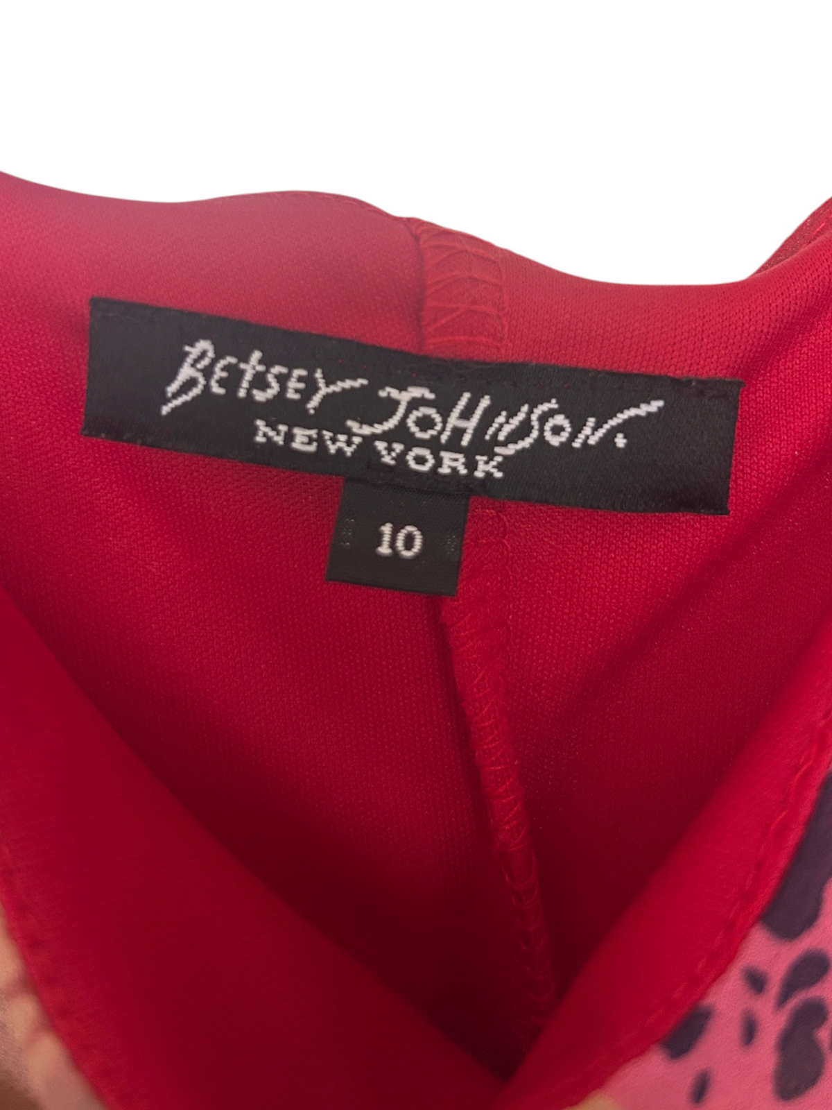 Y2k Betsey Johnson Silk Red Floral Print Ruffle Maxi Dress (S)