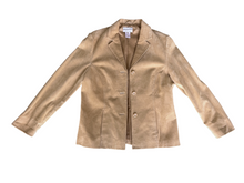 90s Pendleton Tan Suede Leather Jacket Blazer (M)