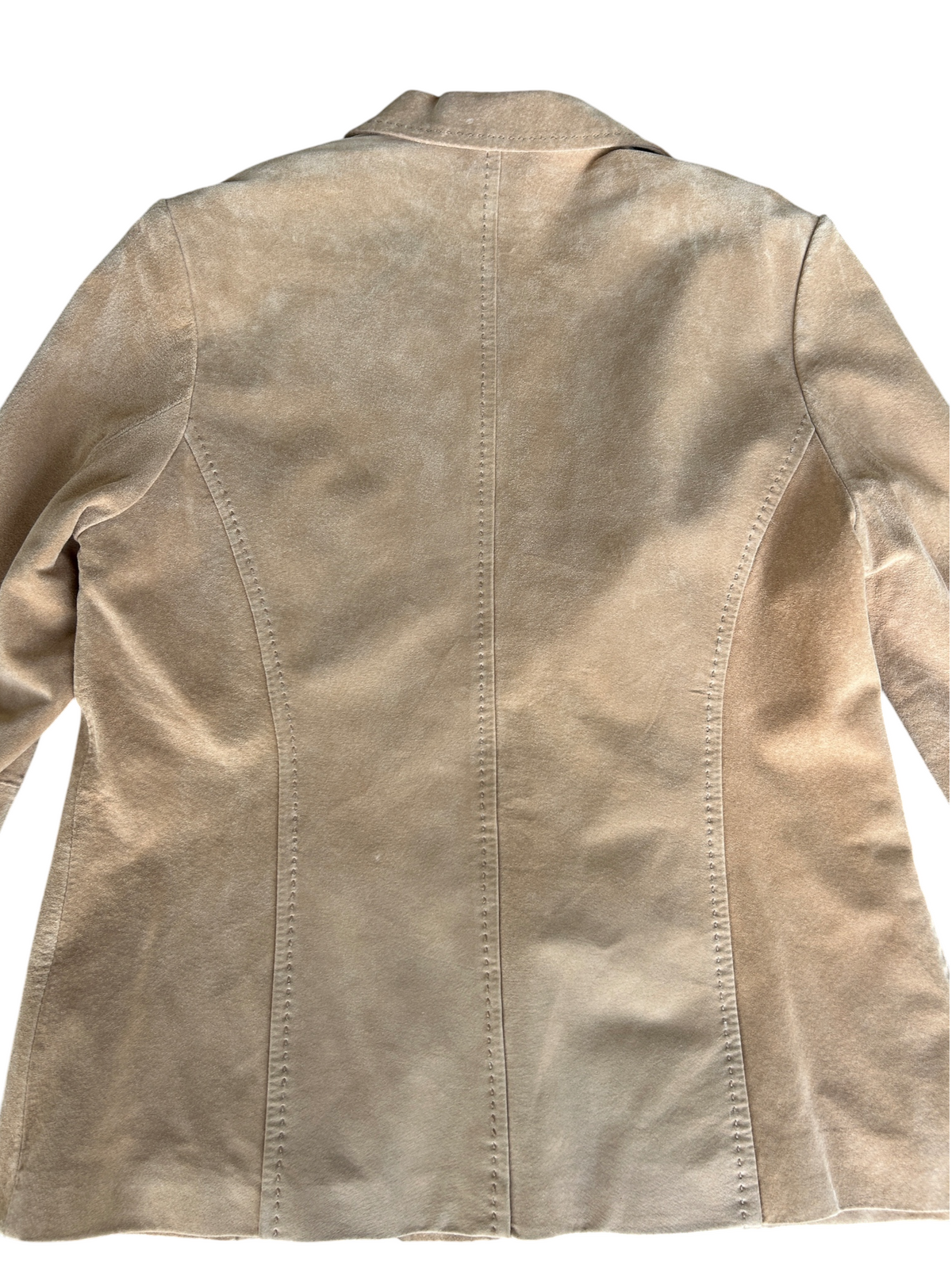 90s Pendleton Tan Suede Leather Jacket Blazer (M)