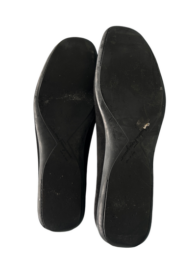 90s Salvatore Ferragamo Boutique Black Suede Loafers (Size 8.5)